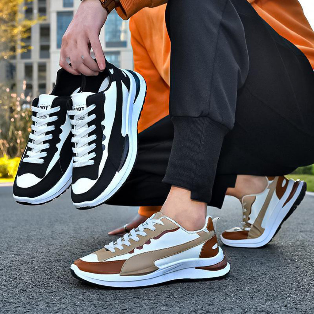 Men's Sneakers Sporty Look Comfort PU Shoes