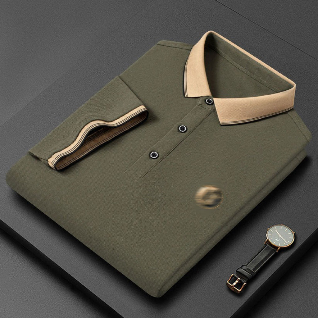 Men's Golf Shirt Waffle Polo Shirt Work Street Polo Collar Classic Short Sleeve Shirt(Buy 2 Get Free Shipping✔️)