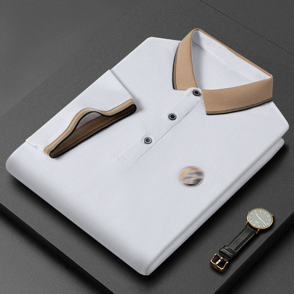 Men's Golf Shirt Waffle Polo Shirt Work Street Polo Collar Classic Short Sleeve Shirt(Buy 2 Get Free Shipping✔️)