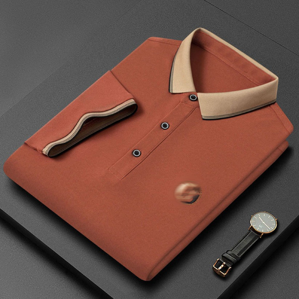 Men's Golf Shirt Waffle Polo Shirt Work Street Polo Collar Classic Short Sleeve Shirt(Buy 2 Get Free Shipping✔️)