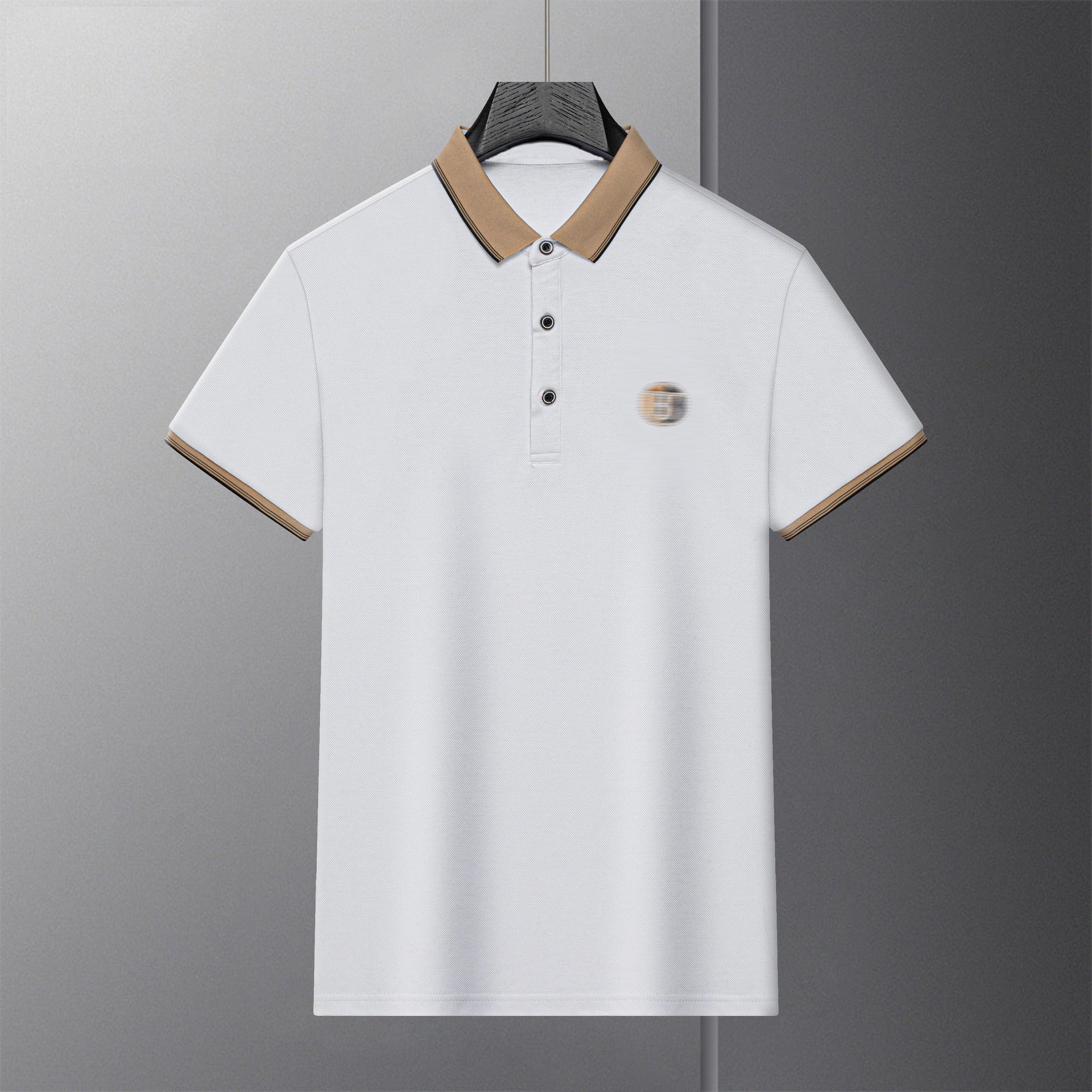 Men's Golf Shirt Waffle Polo Shirt Work Street Polo Collar Classic Short Sleeve Shirt(Buy 2 Get Free Shipping✔️)