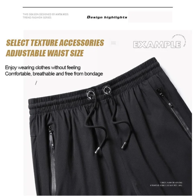 Men's Plus Size Ice Silk Stretch Shorts (Buy 3 Get Free Shipping✔️)