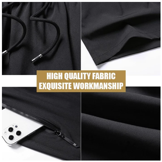 Men's Plus Size Ice Silk Stretch Shorts (Buy 3 Get Free Shipping✔️)