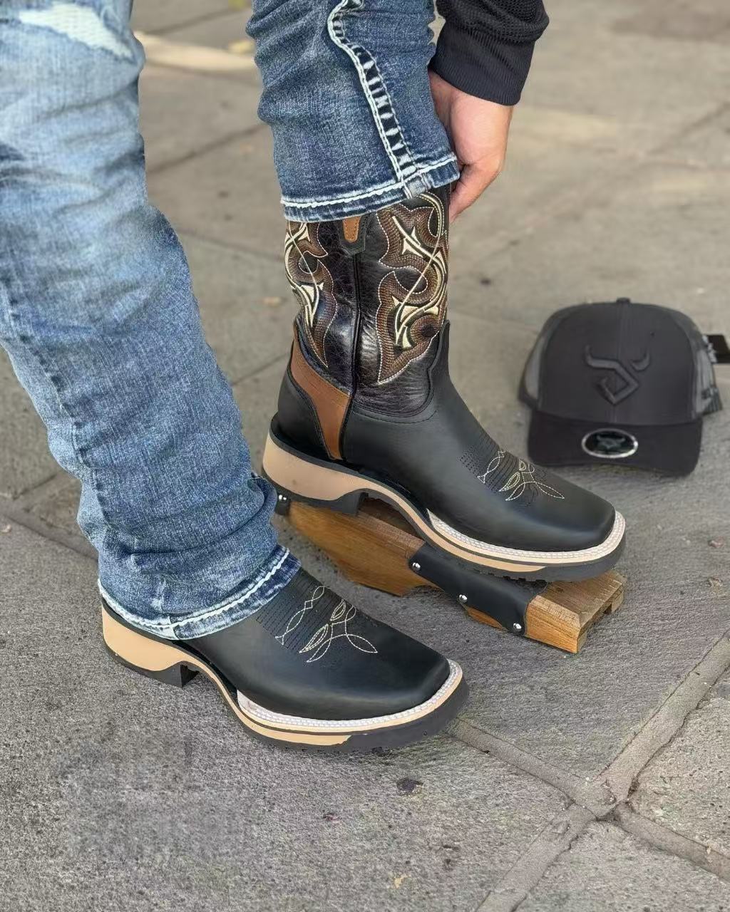 Gold Rodeo Cowboy Boots(Buy 2 Free Shipping✔️)