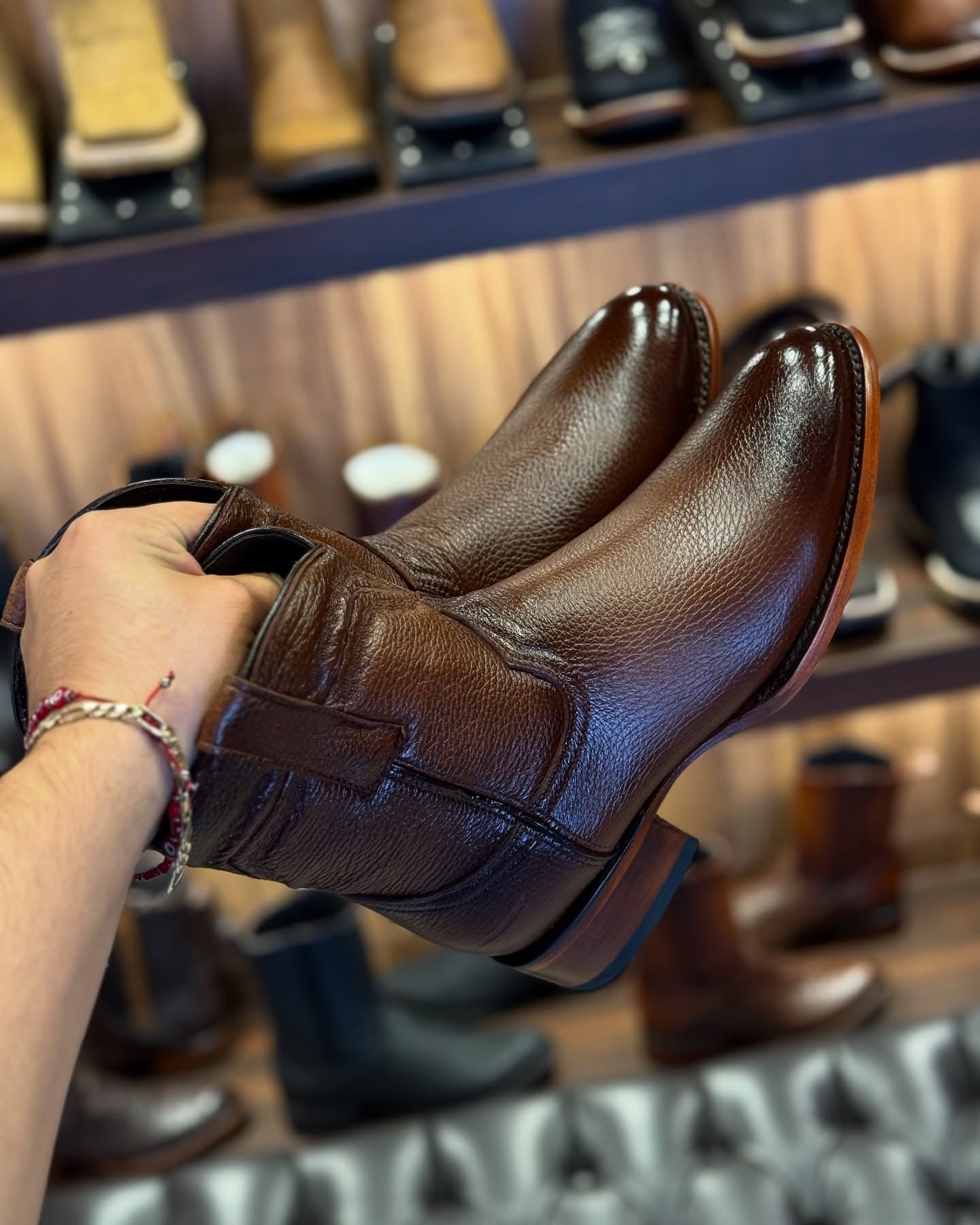 Classic Cowhide Gala Boots