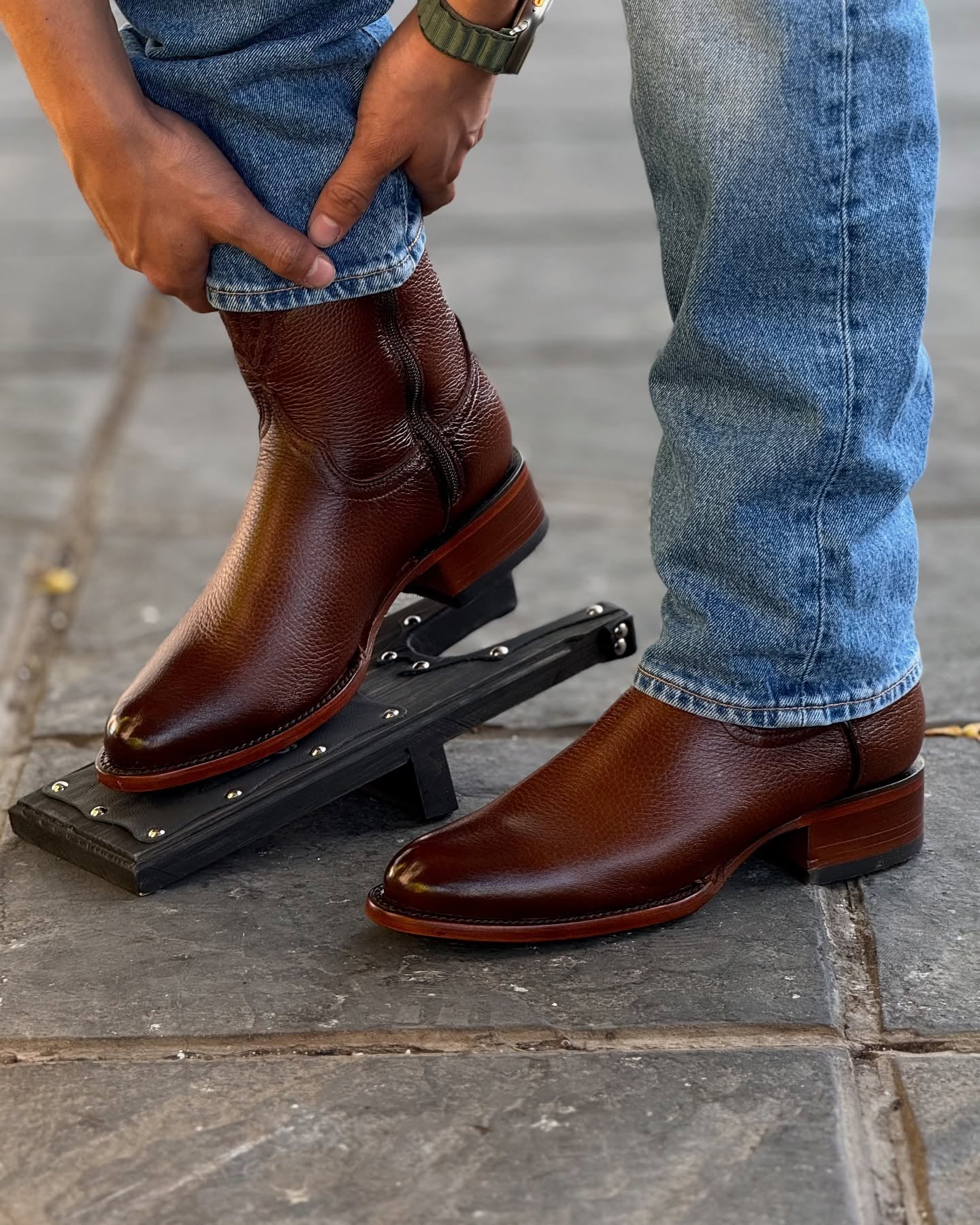 Classic Cowhide Gala Boots