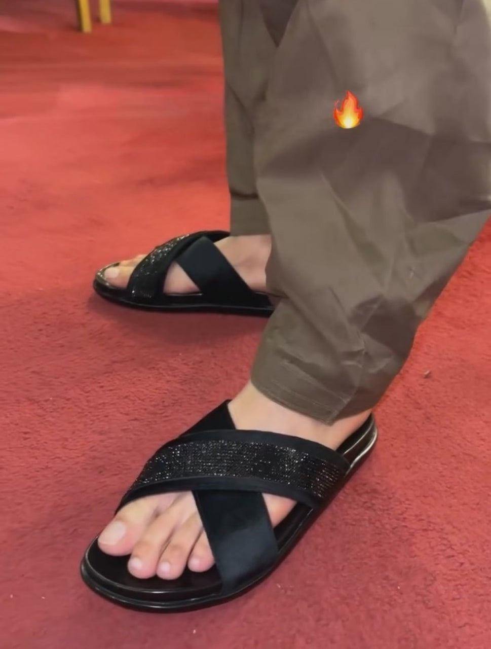 Men's New Leather Slippers