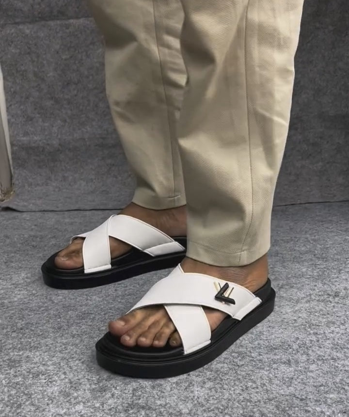 Handmade Cowhide Slippers