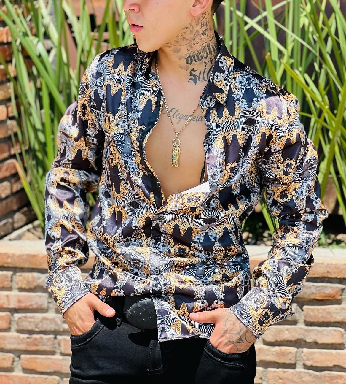 Vintage Printed Shirt