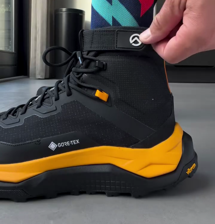 Waterproof Trail Shoes With Secure-Fit Hook-and-Loop Ankle Strap