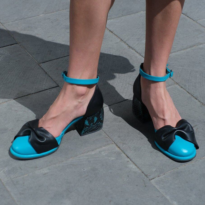 Thick Heeled Round Head Bow Mary Jane