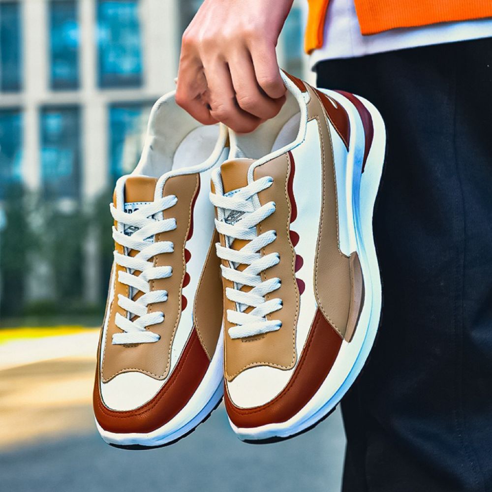 Men's Sneakers Sporty Look Comfort PU Shoes