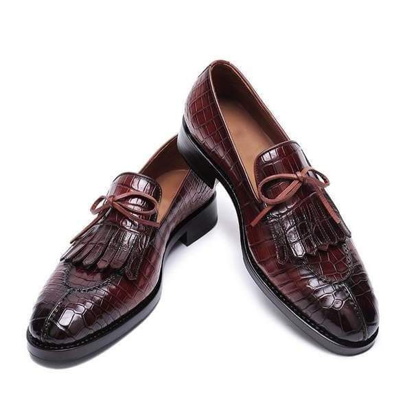 Men's Oxfords Hand Stitching Walking Vintage Business  Brogue Dress Shoes