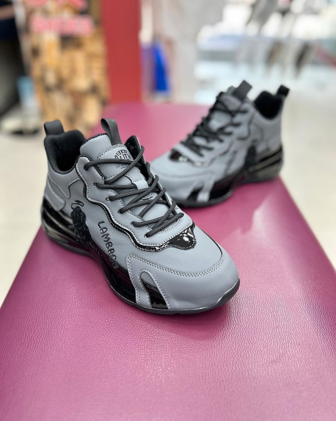 Men's Athletic Cushioning Light Soft Support Sneakers Running Shoes