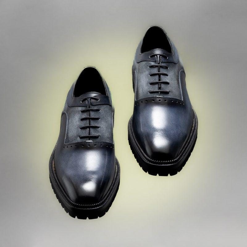 Derby Shoe with Rubber Commando Sole