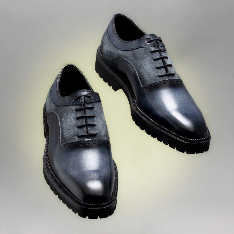 Derby Shoe with Rubber Commando Sole