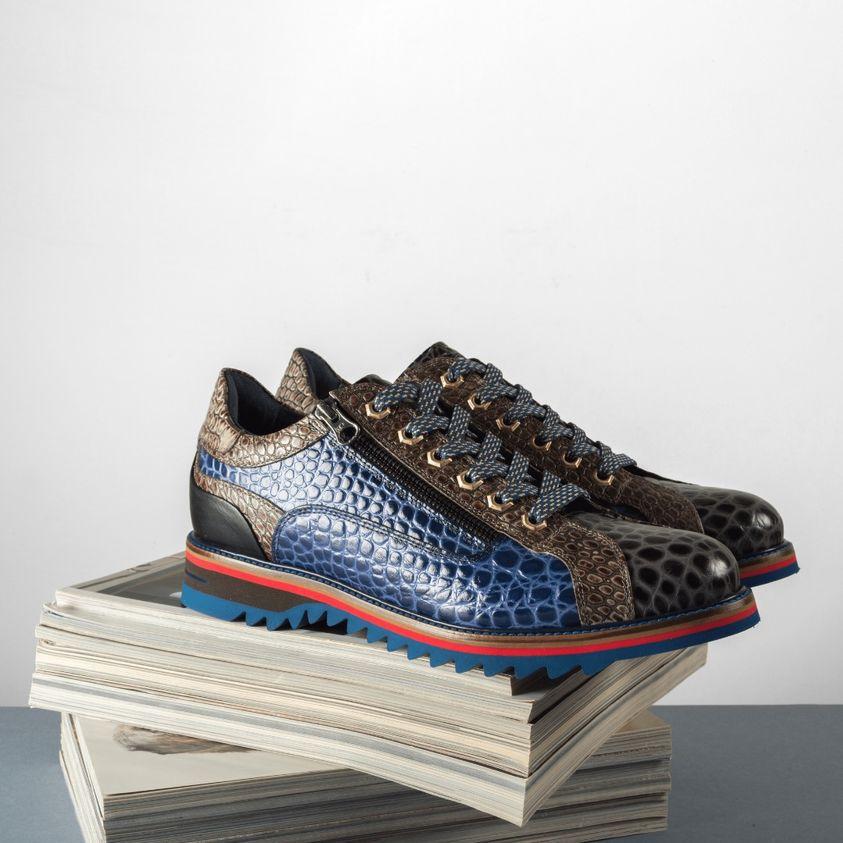 Men's Los Altos Eel Skin Medium Round Toe Shoes