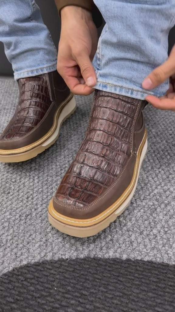 Tanner Mark Men's Sheridan Leather Boots