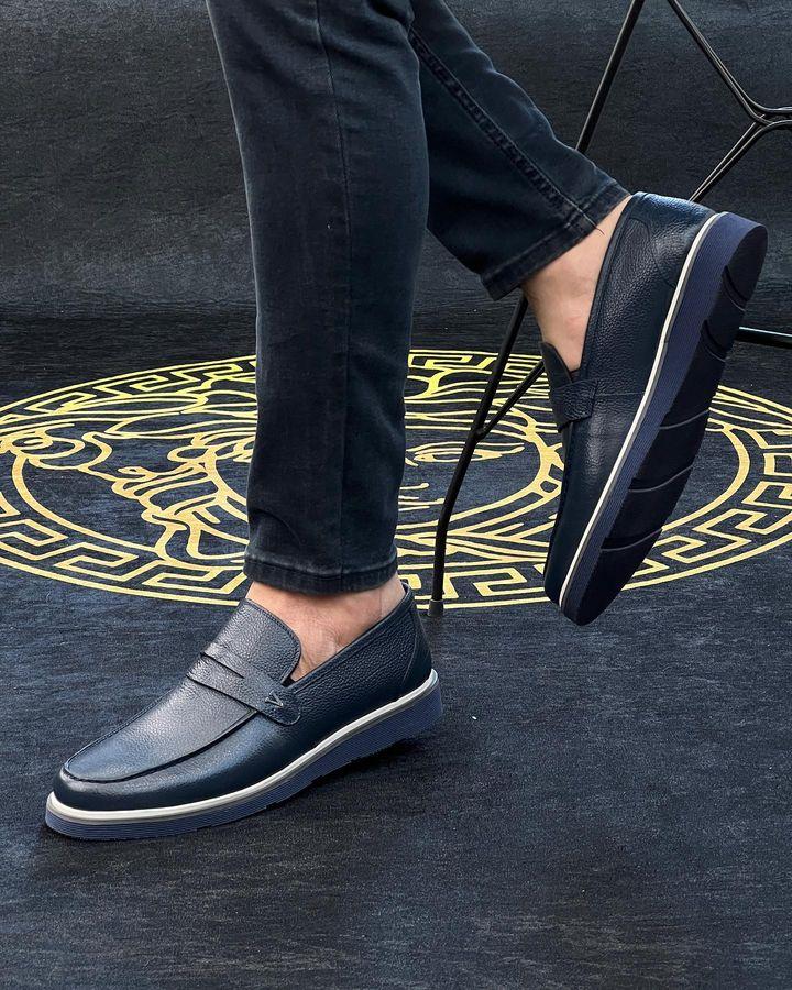 Men's Daily Office & Career Leather Comfortable Loafers