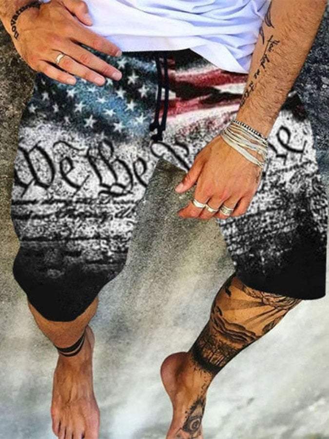 Men's Independence Day Lounge Shorts