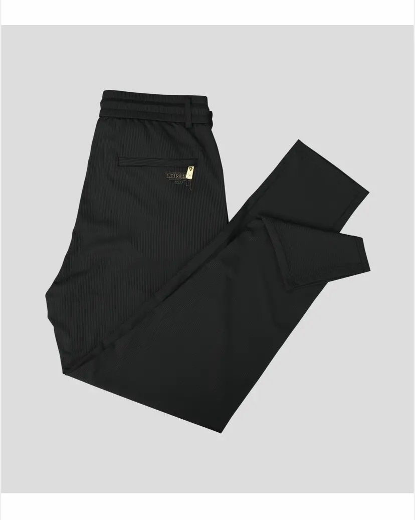 Men's Drawstring Elastic Ice Silk Casual Pants( Free Shipping✔️)