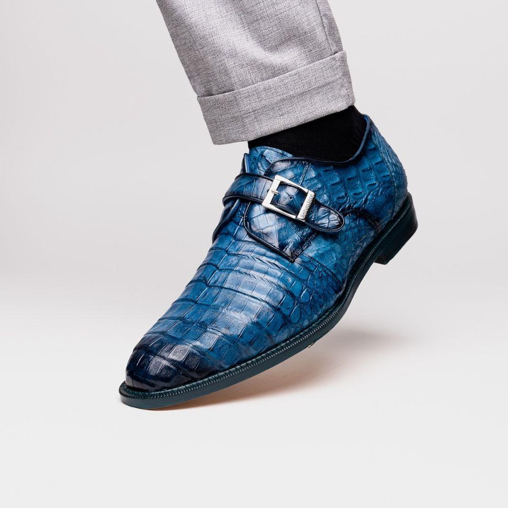 Mezlan Monk Strap Oxfords