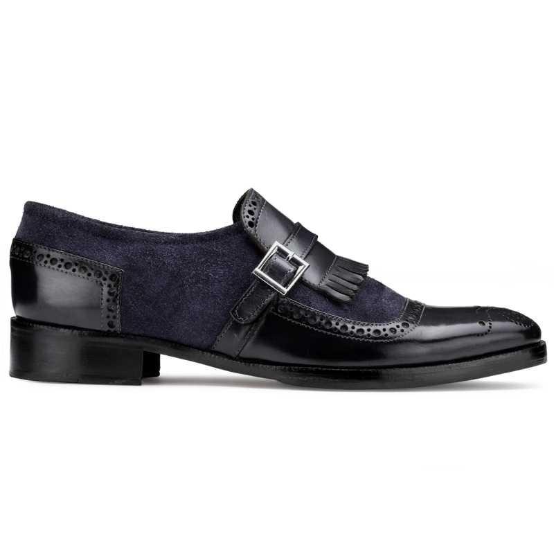The Marco Dual Textured Kiltie Monkstrap Loafers