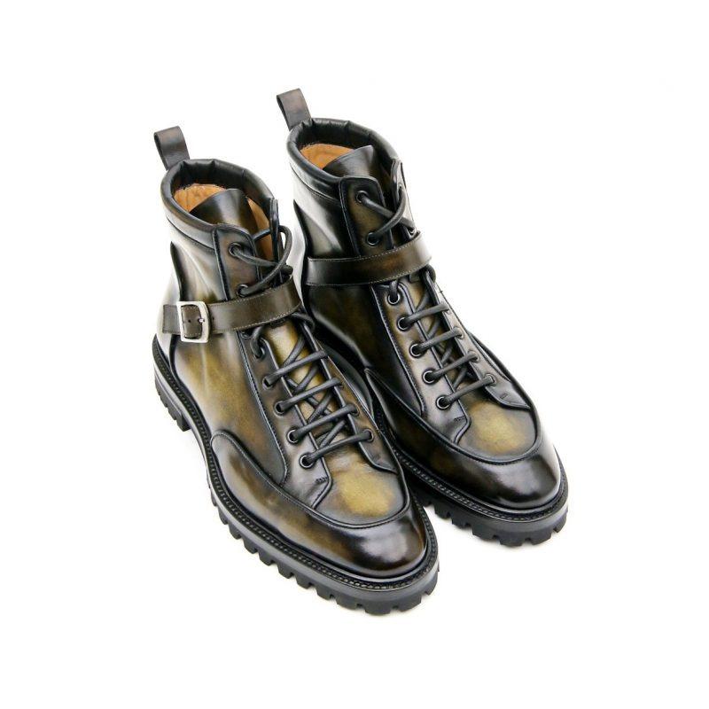 St Moritz Sole Leather Boots