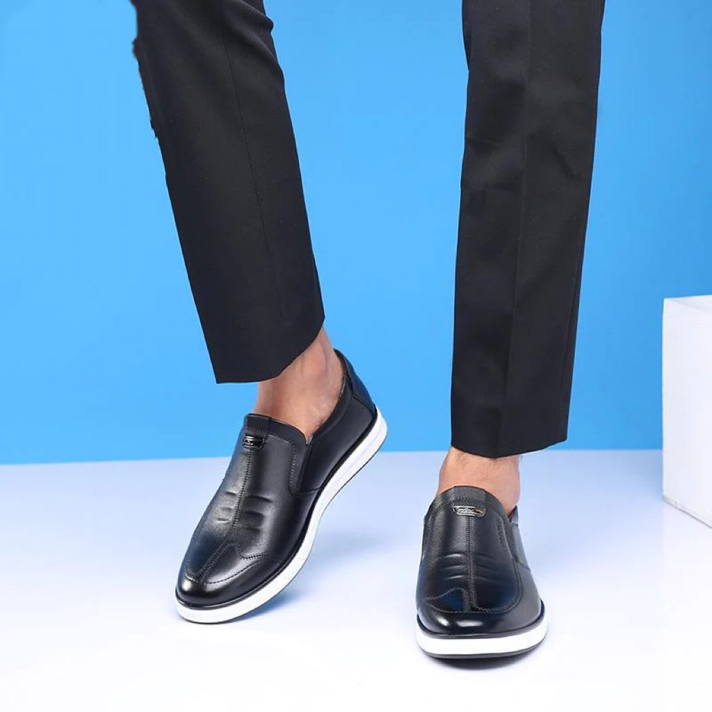 Men's Oxfords Cowhide Breathable Leather Loafers