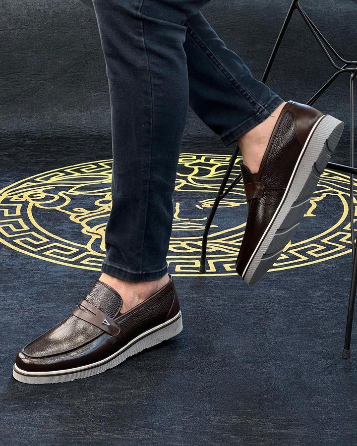 Men's Daily Office & Career Leather Comfortable Loafers