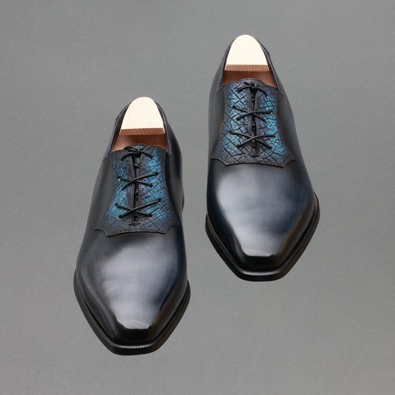 Adelaïde Bi-material Oxford Shoe