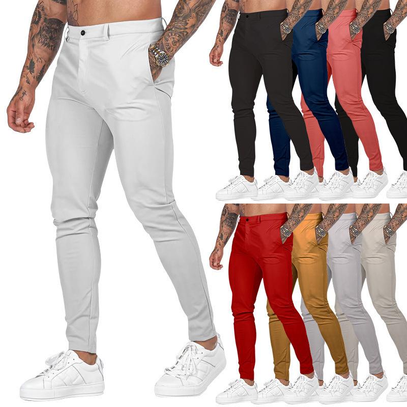 Men's Solid-color Trousers