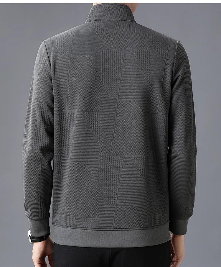 Men's Half Zip Casual Thin fleece Sweatshirt