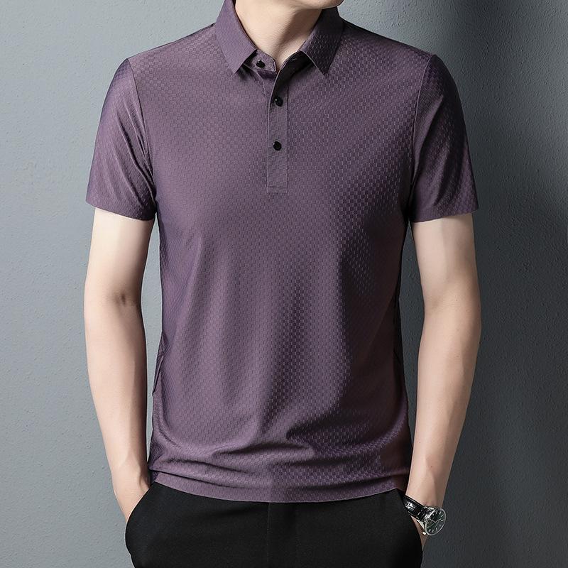 Men's Solid Color Fashion Polo Shirt