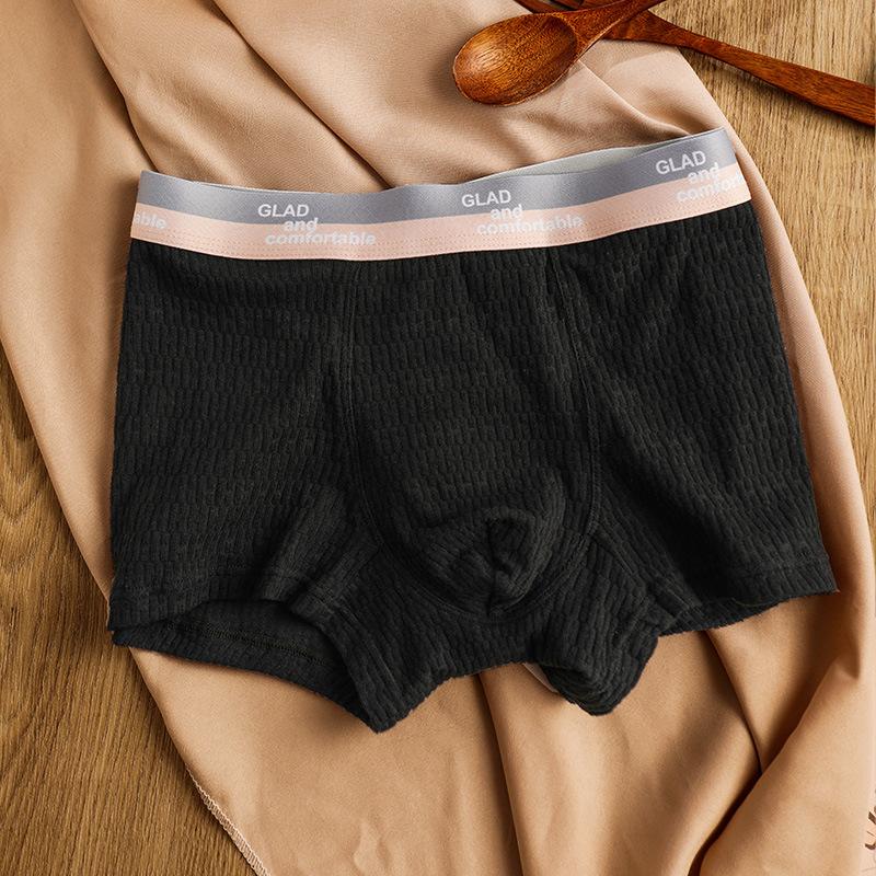 Men's Basic Cotton Pure Color Underwear