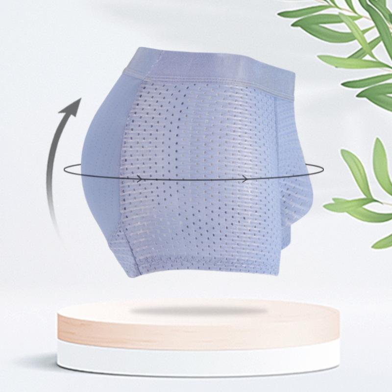 🖤Black Friday Sale❤️-Ice Silk Breathable Men's Butt Lift Underwear-(Buy 4 Free Shipping✔️)