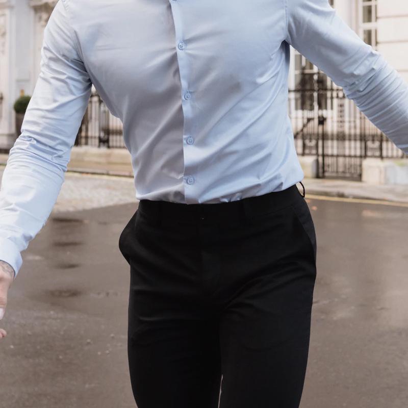 Men's Solid-color Trousers