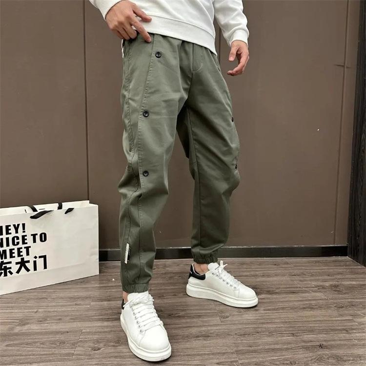 Men's Casual Button Pants