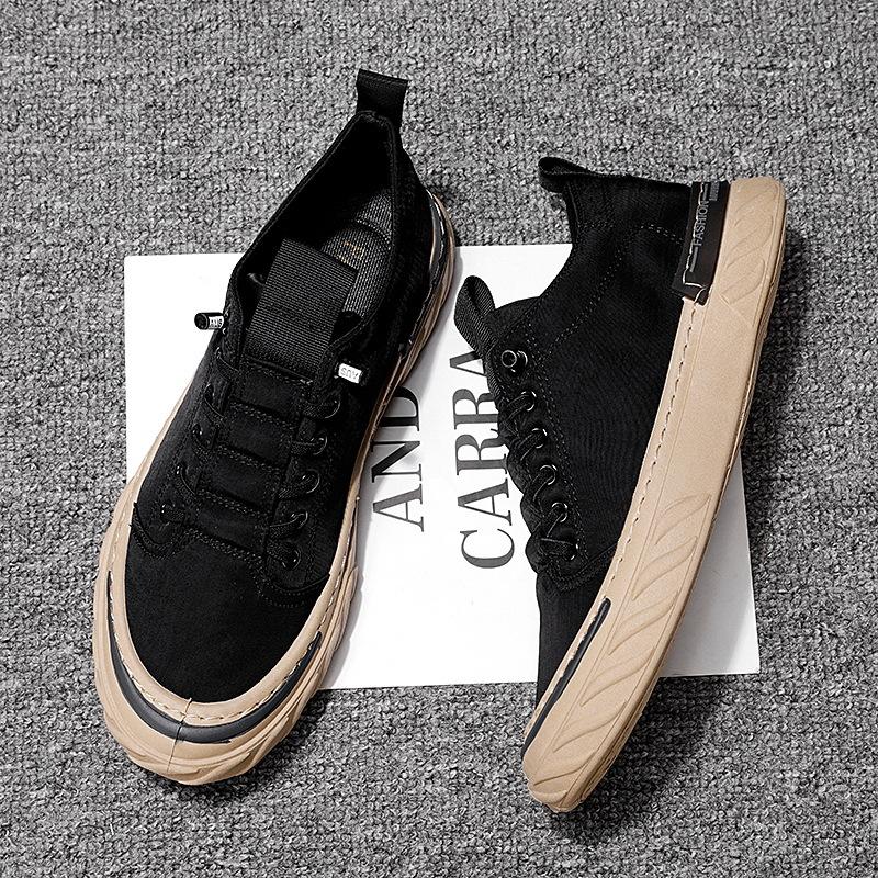 Men's New Ice Silk Casual Canvas Shoes
