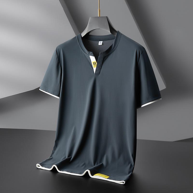 Men's Cooling Ice Round Neck T-Shirt
