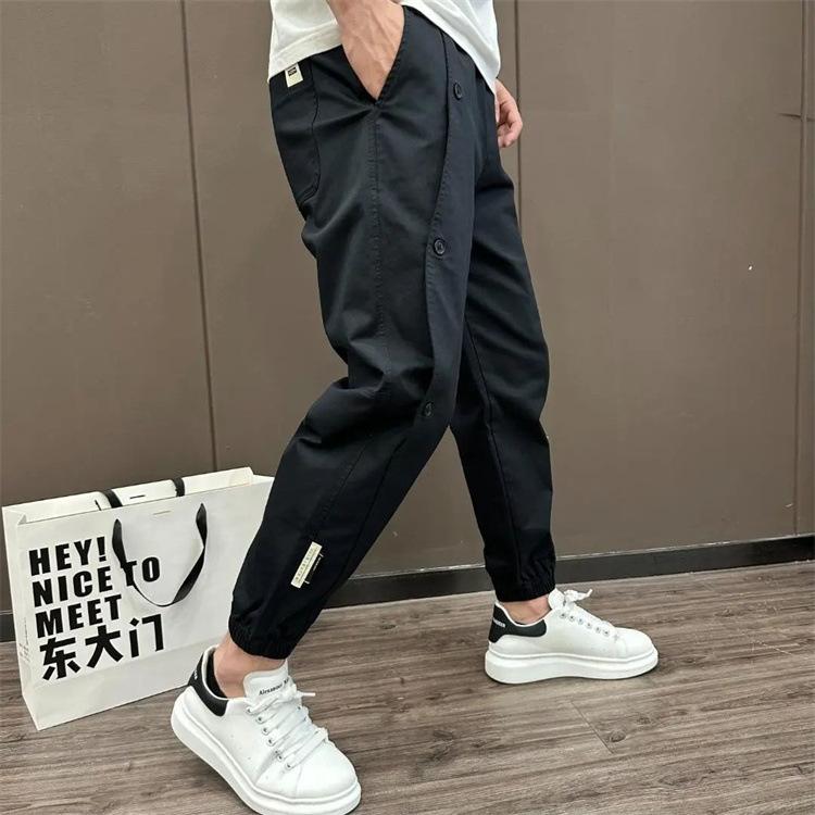 Men's Casual Button Pants
