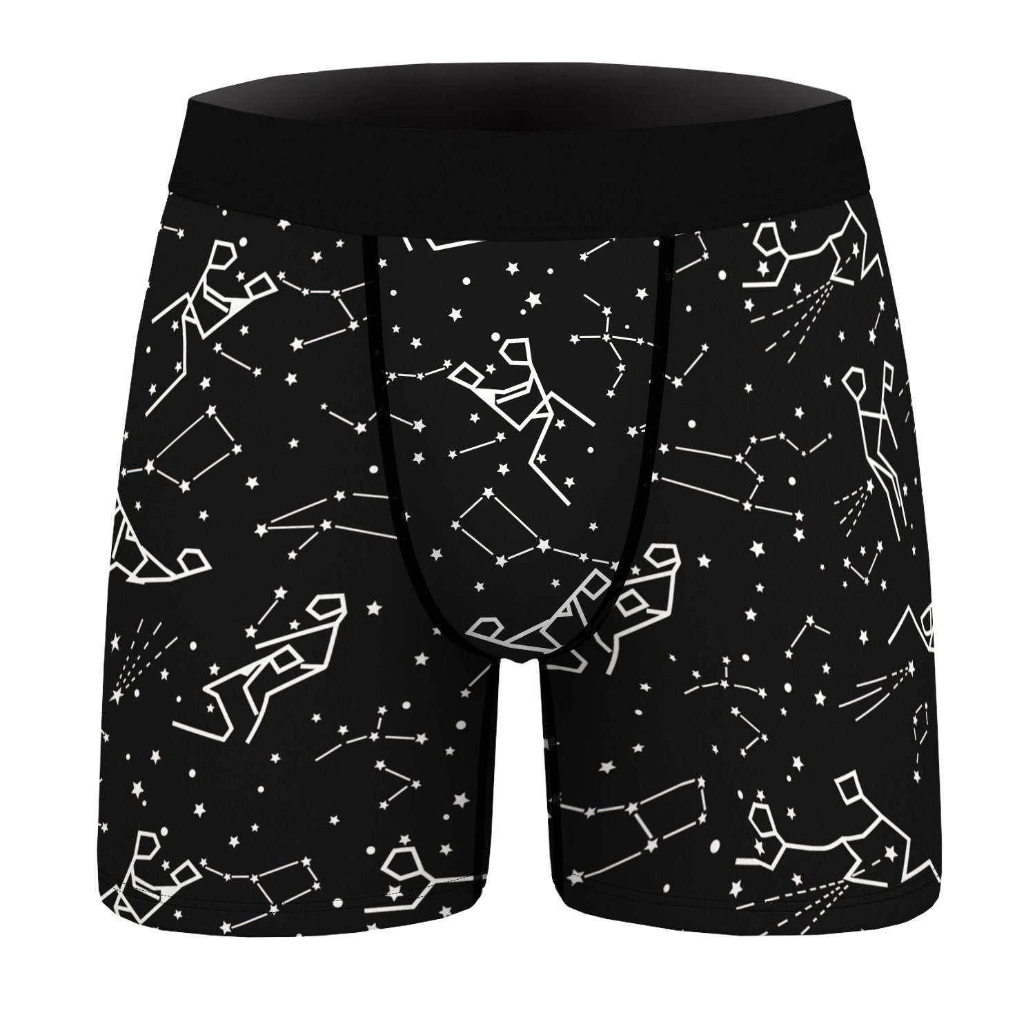 Men's Ice Silk Cow Print Boxer Briefs