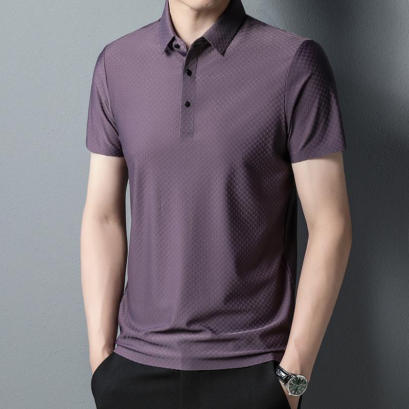 Men's Solid Color Fashion Polo Shirt