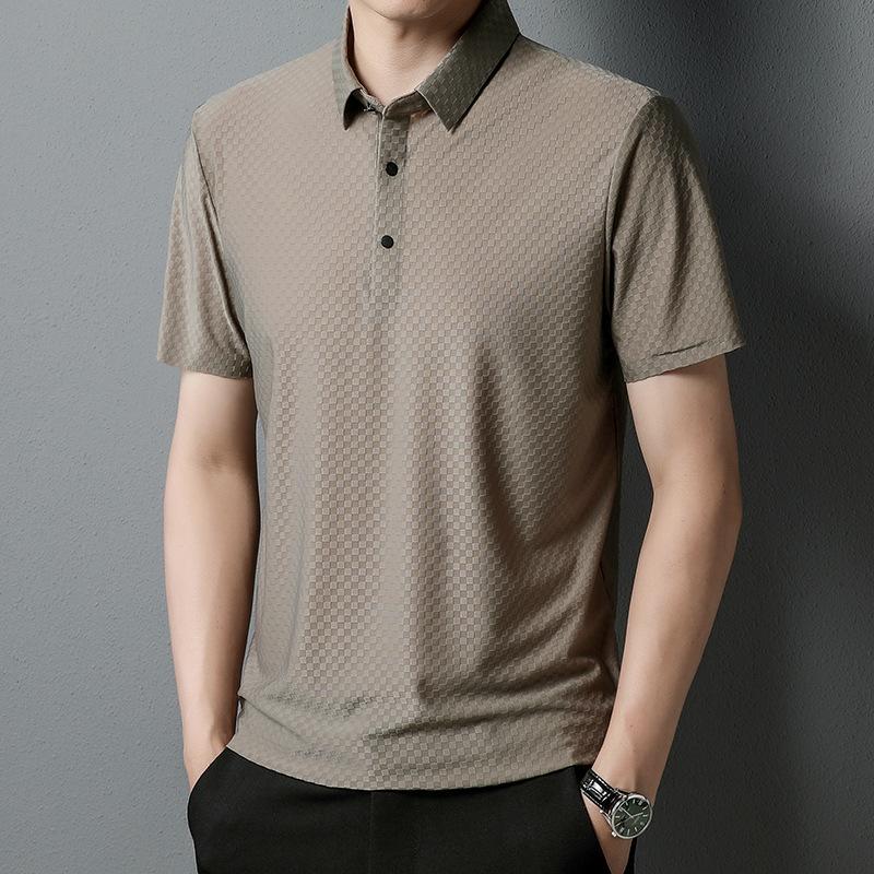 Men's Solid Color Fashion Polo Shirt