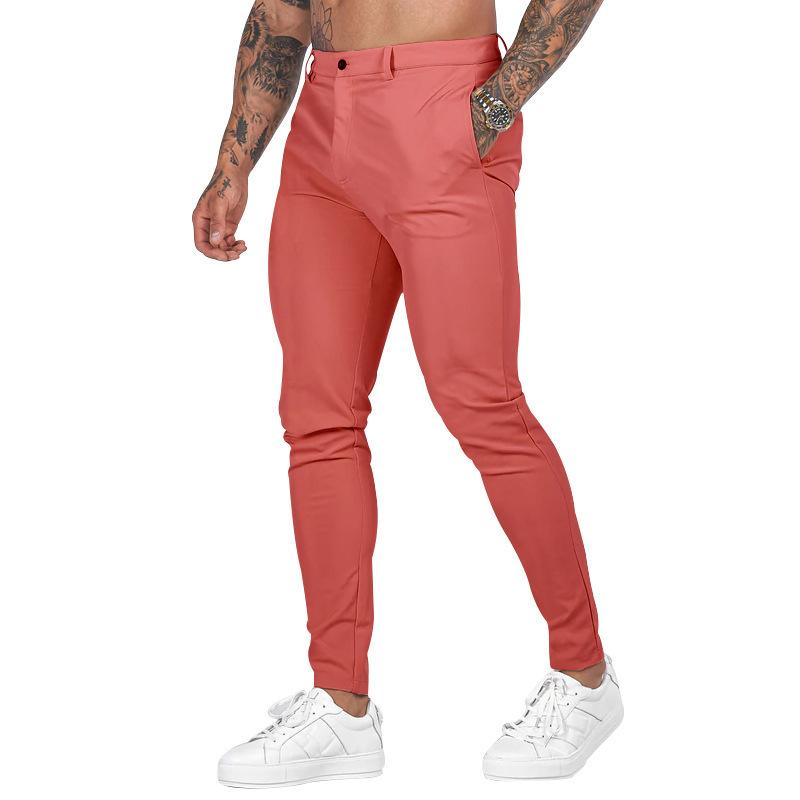 Men's Solid-color Trousers