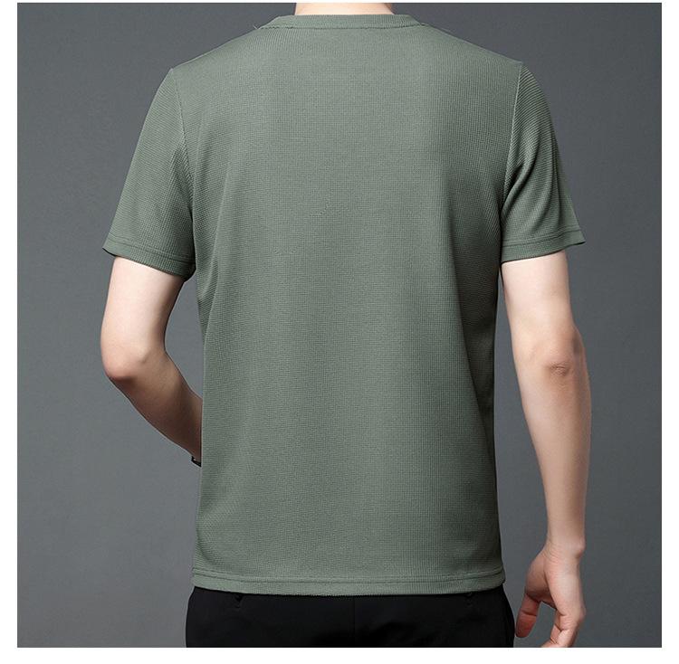 Breathable Waffle Weave T-shirt