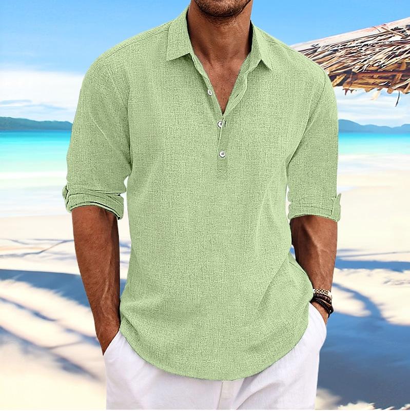 William Roberts Classic Linen Shirt