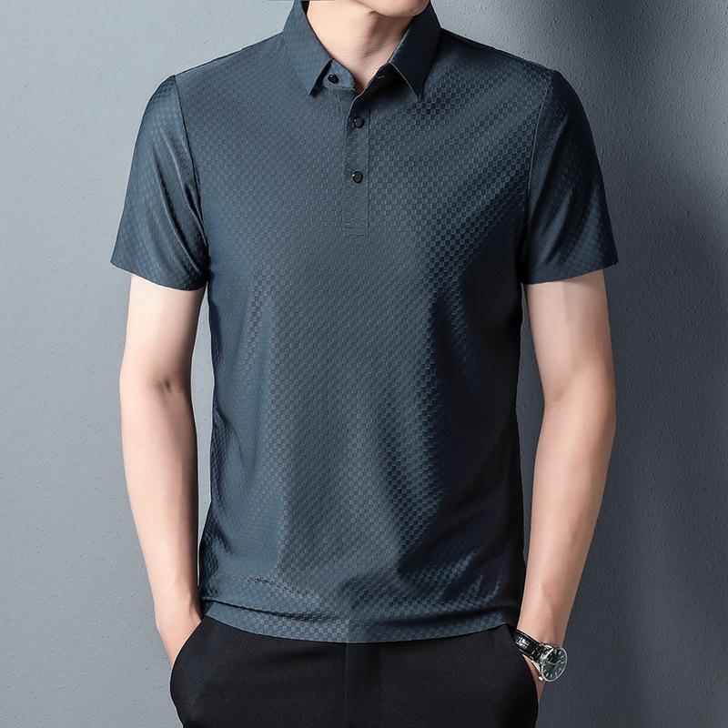Men's Solid Color Fashion Polo Shirt