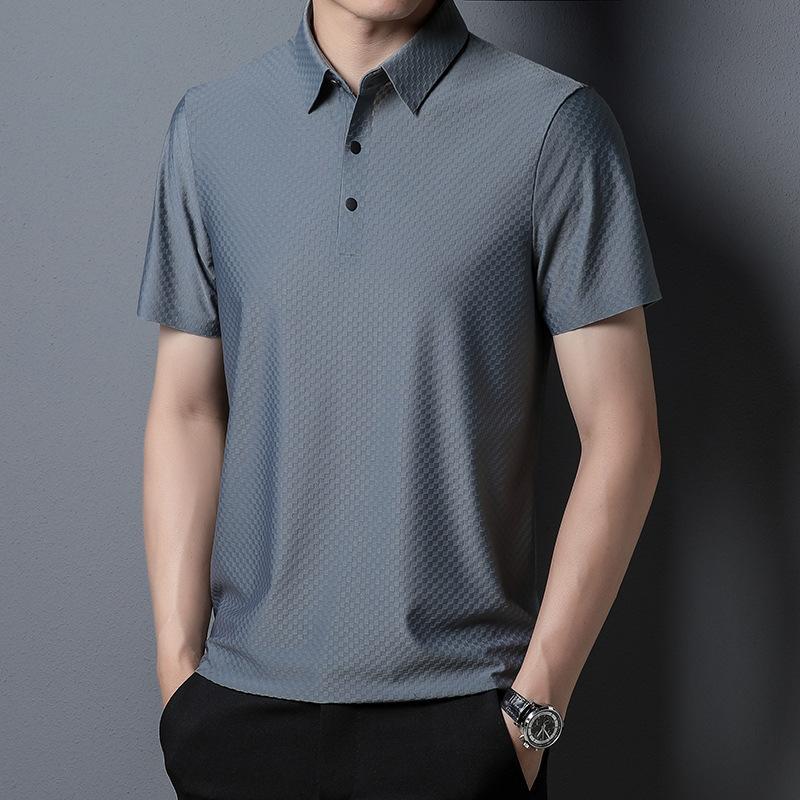 Men's Solid Color Fashion Polo Shirt