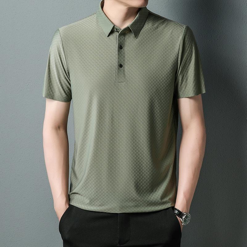 Men's Solid Color Fashion Polo Shirt
